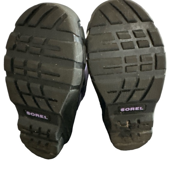 Sorel Purple Youth Pull-On Flurry Boot Size 3 - Picture 4 of 6